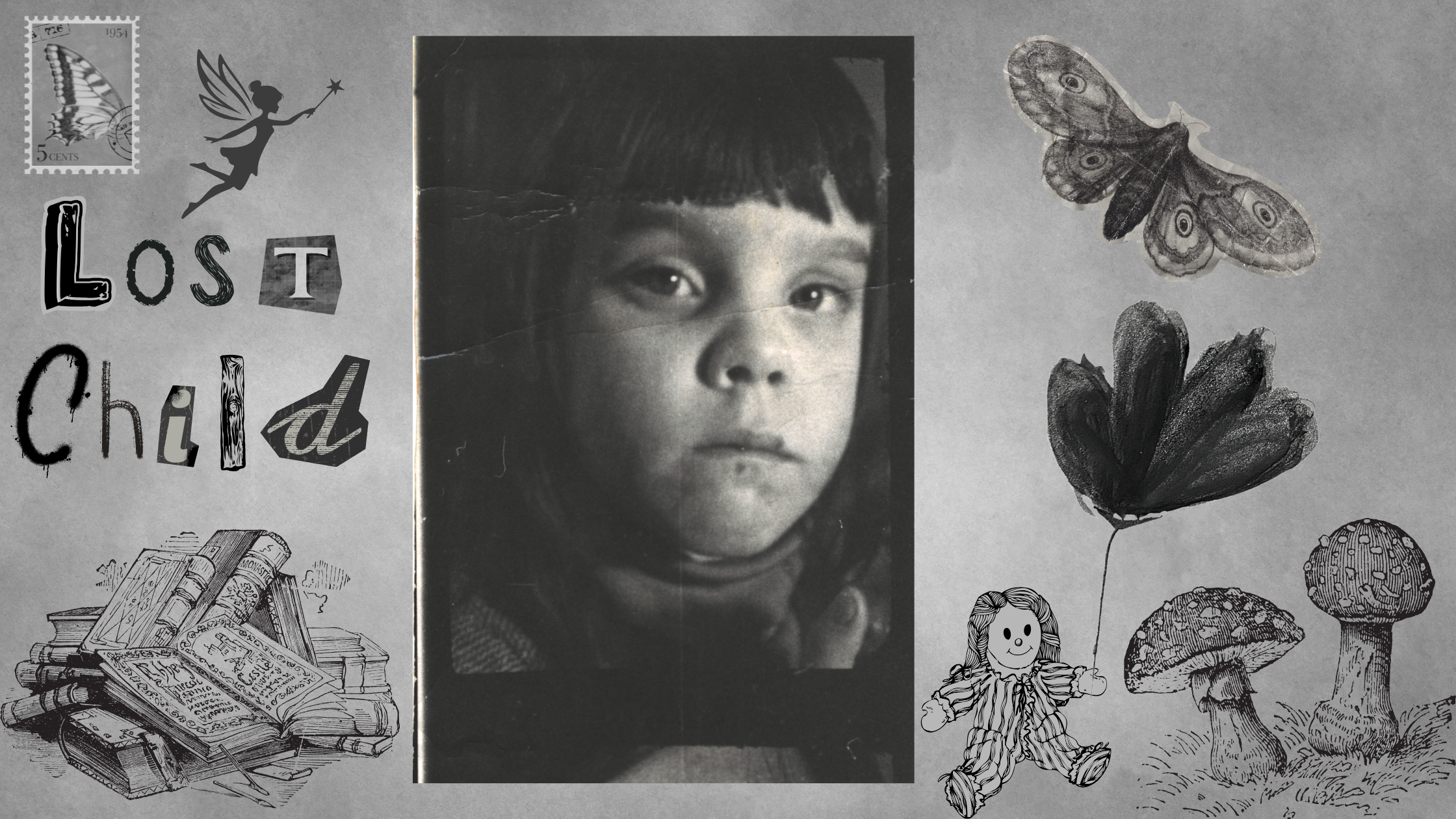 Lee Frost Child Collage