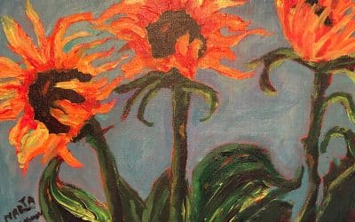 Healing through Art, Love, and Remembering My Dog Rusty